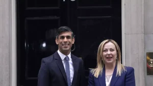 Los primeros ministros del Reino Unido e Italia destacan que sus valores están “alineados”