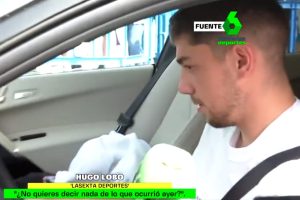 Primeras imágenes de Valverde tras su agresión a Baena: “No, lo siento”