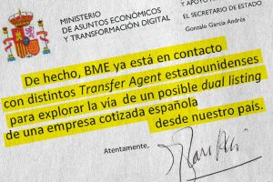 El Gobierno se contradice en su carta a Ferrovial: le dice que puede cotizar en EEUU pero admite que hay que “explorar la vía”