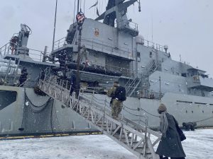 Juegos de guerra a bordo del ‘Mersey’, los ojos de la OTAN en el Báltico