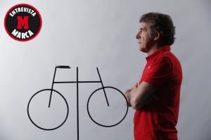 “Bocata, cerveza, pastas… Indurain no podía verme comer como un cerdo y se fue de la habitación”