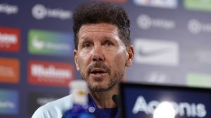 Simeone: “La gente no ve los partidos, opina por opinar”