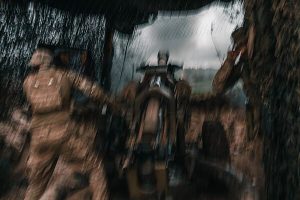 Barro, pólvora y acero: con “el puño de Dios” en las afueras de Bajmut