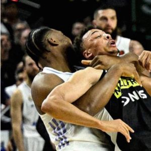 Las sanciones de la pelea: cinco partidos a Yabusele, dos a Punter…