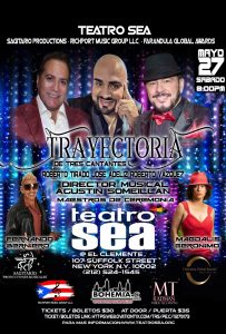 Concierto ‘Trayectoria de tres Cantantes’: Roberto Tirado, José Adeliz y Roberto Vazquez