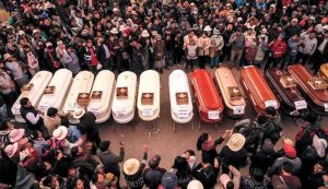 Violencia y masacre racista en Perú