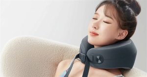 Si trabajas con el PC, necesitas este barato masajeador de cuello de Xiaomi