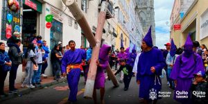 Quito vivió la fe y tradiciones de la Semana Mayor