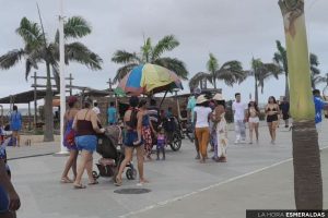 Feriado con poca presencia  de turistas