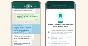 Ya puedes guardar mensajes en los chats que se autodestruyen: así funciona la última novedad de WhatsApp