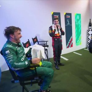 Max: “Dijiste en la 25 y te pillé en la 14″… Fernando: “bueno, ya veremos en Mónaco”