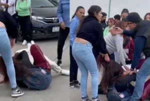 Una pelea entre estudiantes se registró en exteriores en plantel de México