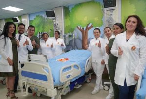 Primera unidad de trauma y choque en el Hospital Pediátrico Baca Ortiz