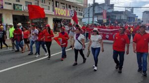 Trabajadores también pidieron seguridad
