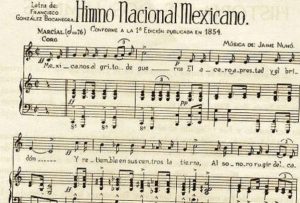 En México se sanciona por cantar mal o alterar la letra del Himno Nacional