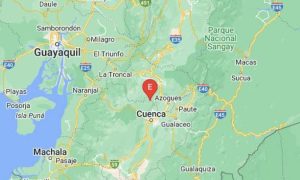 Temblor en Ecuador de magnitud 5.4, con epicentro en Azogues