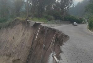 Quito: La vía Cumbayá – Simón Bolívar estará cerrada, al menos, dos meses
