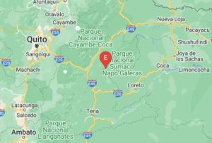 Se registró un sismo cerca del Tena