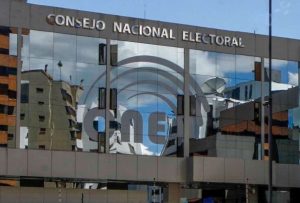 Policía investiga incidente en los exteriores del CNE durante inscripción de candidatos