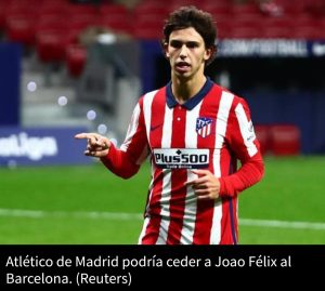 Joao Félix asegura que su sueño es jugar en Barcelona