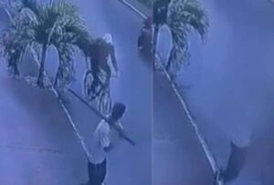 Un ladrón golpeó brutalmente a un joven por robarle la bicicleta