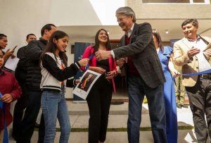 Nuevas vivienda entregó el Gobierno en Ibarra y anunció créditos con condiciones preferenciales