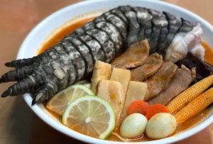Esta es la última moda en gastronomía de Taiwán: ‘Ramen Godzilla’