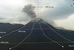Autoridades recomiendan precaución ante lahares que descienden del Reventador