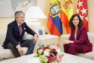 Agenda del presidente Guillermo Lasso arrancó en Madrid