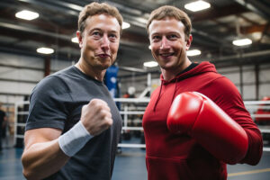 Zuckerberg y Musk: Contrincantes del 2023
