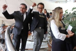 Policía refuerza seguridad de Christian Zurita, el reemplazo de Villavicencio