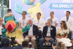 El presidente de la República, Guillermo Lasso, dio detalles de la lucha contra la desnutrición crónica infantil