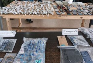 Droga, municiones y electrodomésticos se encontraron en la Regional de Guayaquil