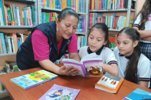 Con dinámicas lúdicas, estudiantes demuestran su interés por la lectura