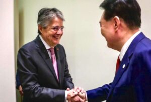 Reunión bilateral de Ecuador y Corea del Sur