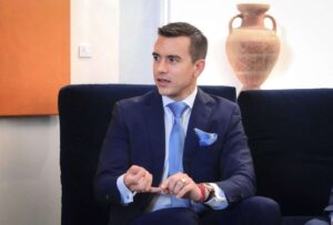 Daniel Noboa anunció el apoyo de Francia 