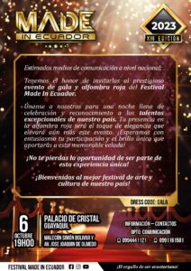 ¡EL EVENTO DE CULTURA, ENTRETENIMIENTO Y GASTRONOMIAMAS GRANDE DE NUESTRO PAIS!