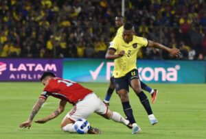 Ecuador empató con Colombia