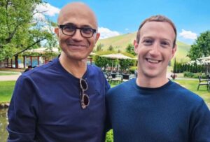 Mark Zuckerberg publicó una foto con heridas