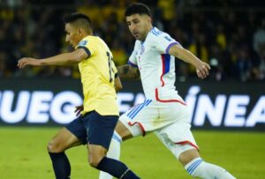 Ecuador venció por uno a cero a Chile