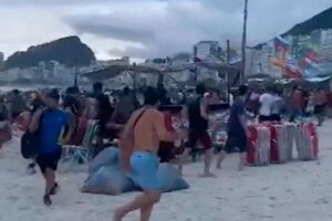 Barra del Fluminense agredió a hinchas de Boca