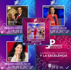 Los Premios Excélsior celebrarán su primera edición en Caracas.