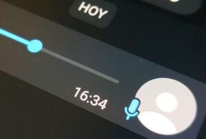 La aplicación de WhatsApp ya permite el envío de audio de una sola reproducción