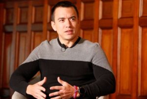 Daniel Noboa, presidente de Ecuador, manifestó que analizan las diferentes opciones que hay para el incremento del impuesto al valor agregado (IVA)