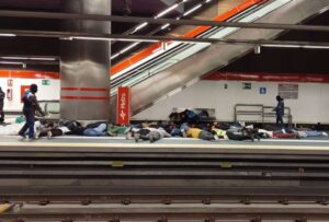 El Metro de Quito desmintió una imagen que circula por redes sociales