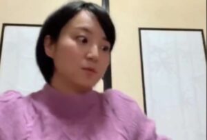 Una influencer fue sorprendida por el terremoto de 7,6 grados de magnitud que azotó Japón