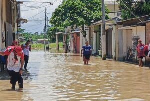 Entre el 18 y 22 de febrero próximos se esperan fuertes lluvias y posibles desbordamientos de ríos en el interior del Litoral ecuatoriano