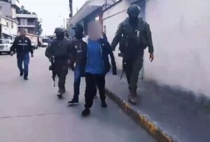 Las Fuerzas Armadas del Ecuador aprehendieron a Byron M, alias ‘El Patrón Mayo’