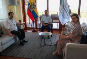 En el marco de la XII Conferencia Iberoamericana Ministerial de Medio Ambiente y Cambio Climático, desarrollada en Galápagos