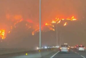 Chile está viviendo uno de los incendios forestales más grandes de su historia